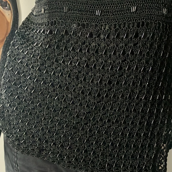 Crochet tank with beading - Picture 3 of 7